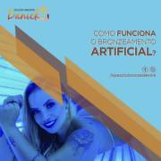 Como funciona o bronzeamento artificial?