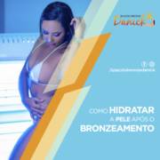 Como manter a pele hidratada após o bronzeamento?
