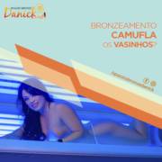 É possível camuflar vasinhos com o bronzeamento?
