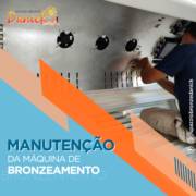 Como funciona a manutenção da máquina de bronzeamento artificial?