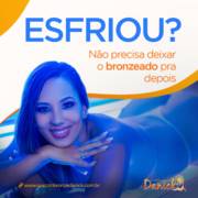 Esfriou? Não precisa deixar o bronze de lado!