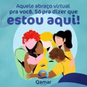 Hoje nosso abraço virtual vai para todos