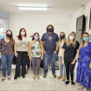 Hoje foi dia de visitar o colégio Dimensão Avaré
