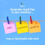 Quando você faz o seu melhor... mas o resultado não vem