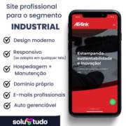 Site profissional para o segmento industrial