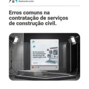 Erros comuns na contratação de serviços de construção civil