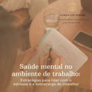Saúde mental no ambiente de trabalho