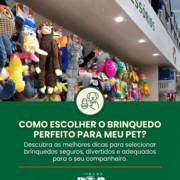 Como escolher o brinquedo perfeito para meu pet?