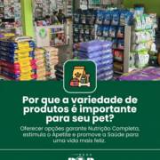Por que a variedade de produtos é importante para seu pet?