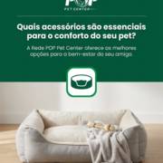 Quais acessórios são essenciais para o conforto do seu pet?