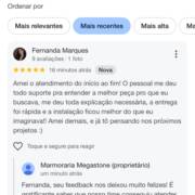 Avaliações da Marmoraria Megastone em Florianópolis