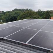 Instalação de Energia Solar em Alphaville - Cliente Sergio