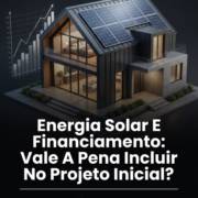 Energia Solar E Financiamento: Vale A Pena Incluir No Projeto Inicial?