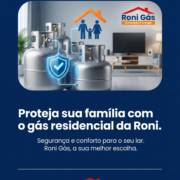 Proteja sua família com o gás residencial da Roni