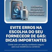 Evite erros na escolha do seu fornecedor de gás: dicas importantes