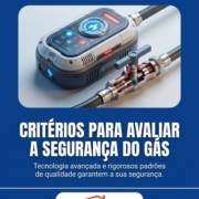 Critérios para avaliar a segurança do gás