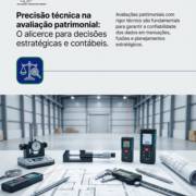 Precisão técnica na avaliação patrimonial: O alicerce para decisões estratégicas e contábeis.