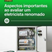 Aspectos importantes ao avaliar um eletricista renomado