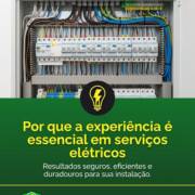 Por que a experiência é essencial em serviços elétricos