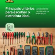 Principais critérios para escolher o eletricista ideal