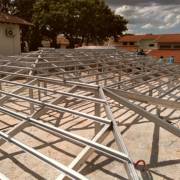 Vantagens do telhado com estrutura de perfis galvanizados