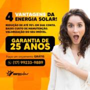 4 Vantagens da Energia Solar