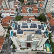 Instalação de Energia Solar Residencial realizada no Edificio Maison François em São Paulo/SP