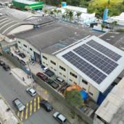 Instalação de Energia Solar Industrial realizada na empresa Pró Painel em Guarulhos/SP