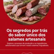 Os segredos por trás do sabor único dos salames artesanais