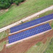 Sistema de energia solar instalado em Viamão RS