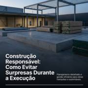 Construção Responsável: Como Evitar Surpresas Durante a Execução