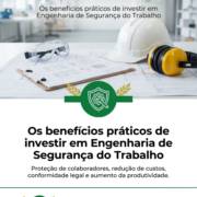 Os benefícios práticos de investir em Engenharia de Segurança do Trabalho