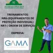 Treinamento de NR6 e NR1 Oferecidos pela AJ Assessoria SST
