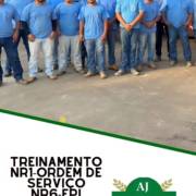 Treinamento Ordem de Serviço e EPIs (Nr1 e Nr6) para a Empresa Cimencal