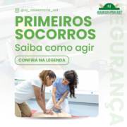 Primeiros Socorros: Saiba como agir.