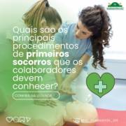 Primeiros Socorros no Trabalho: Treinamento e Preparação com a AJ Assessoria SST.