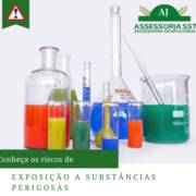 Riscos de exposição a substâncias perigosas.