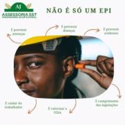 A importância de usar o EPI.