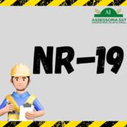 NR-19: Ssegurança no armazenamento, manuseio e transporte de explosivos e substâncias inflamáveis.