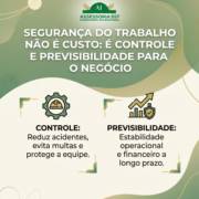 Segurança do Trabalho Não É Custo: É Controle e Previsibilidade Para o Negócio