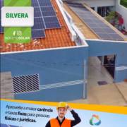 Energia Solar Residencial - Instalação feita para nosso Cliente Silvera