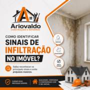 Como identificar sinais de infiltração no imóvel?