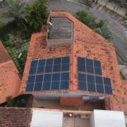 Sistema Solar Instalado para Residência VC