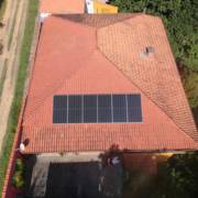 Sistema Solar Instalado para Residência WG