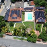 Sistema solar instalado em Barra do Piraí RJ