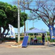 Efeito Solar apresenta estande no Jardim Botânico e aproxima moradores da energia limpa