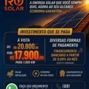 Invista em energia solar e economize todos os meses!