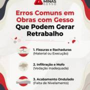 Erros Comuns em Obras com Gesso Que Podem Gerar Retrabalho