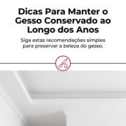 Dicas Para Manter o Gesso Conservado ao Longo dos Anos