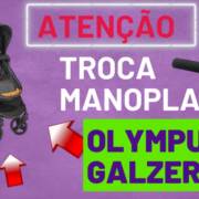 Troca Manoplas Carrinho Olympus Galzerano